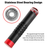 Blue Weighted Jump Rope for Workout Fitness - Thick 9mm Cable for Intense Fitness, Strength & Cardio Workout
