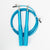 2PCS Blue Pro-Grade Speed Jump Rope with Knurled Aluminum Handles - Ball Bearing System for CrossFit, Boxing & Double Unders