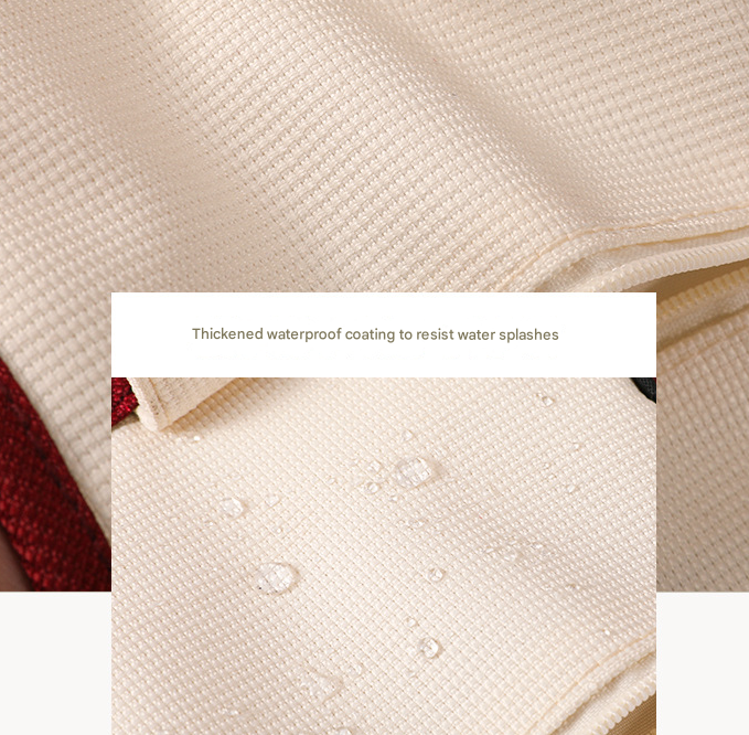 Red Travel Medicine Pouch & Cosmetic Organizer - Large Capacity, High-End Storage Bag, Toiletry Bag 13x13x3cm