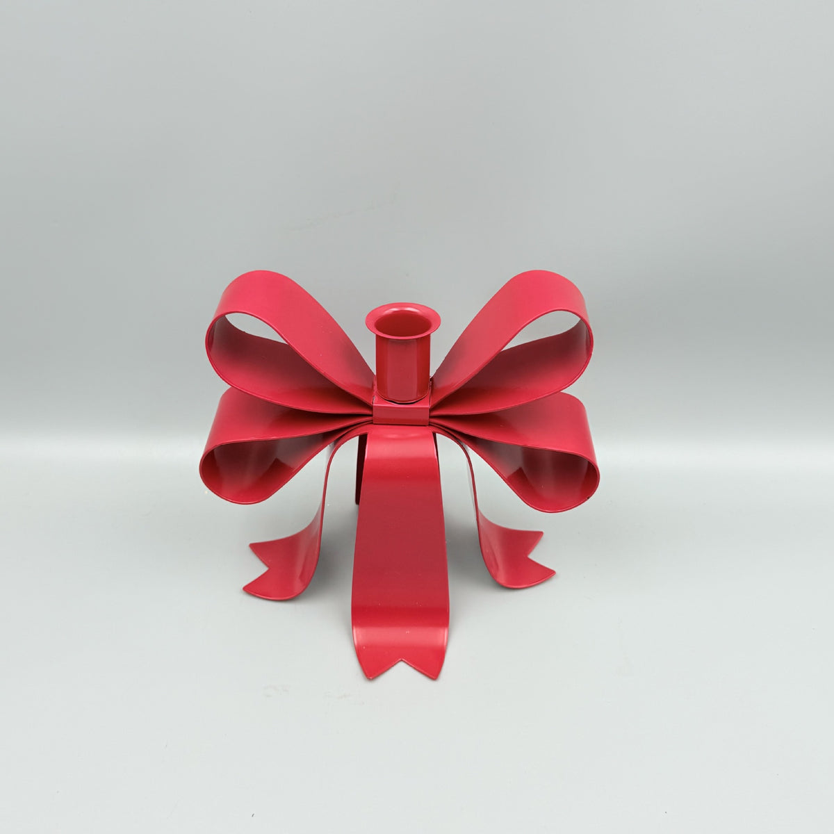 Bowknot Iron Art Candlestick - Creative Desktop Decoration, Candlelight Dinner, Christmas & Valentine's Day Candle Ornament