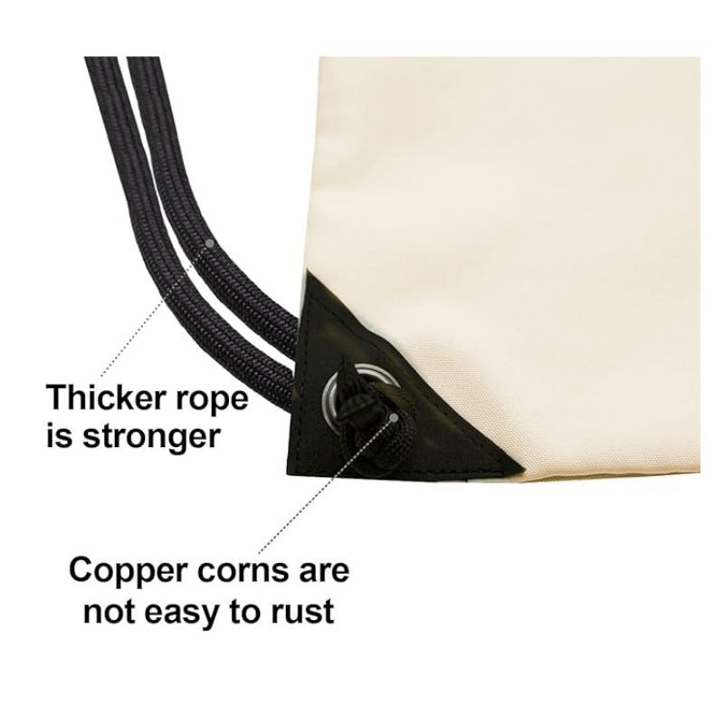 Grey Versatile Drawstring Backpack - Sports, Gym, Yoga, Dance & Travel Carry-All (34x47 cm)