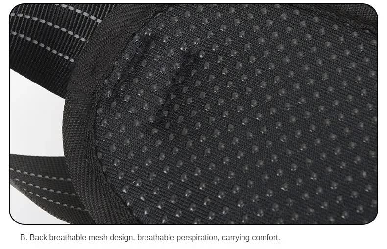 Dark Grey Adjustable Running Waist Pack with Water Bottle Holder, Reflective Design, and Multiple Storage Pockets for Outdoor Activities