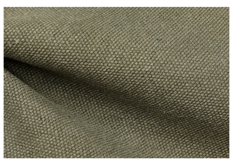 Army Green Vintage Canvas Messenger Bag Men Crossbody Satchel Durable Shoulder Bag for Work and Travel Multi Pocket Casual Daypack