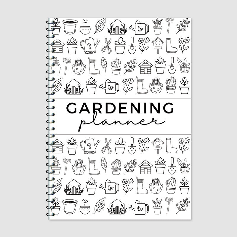 Garden Planner Journal &amp; Plant Care Log Book with Layout Grids Watering Schedule and Budget Tracker for Indoor and Outdoor Gardening