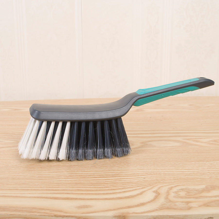 2-Piece Handheld Dustpan and Brush Set Mini Broom with Soft Rubber Lip for Kitchen Desktop Car and Camping Cleaning