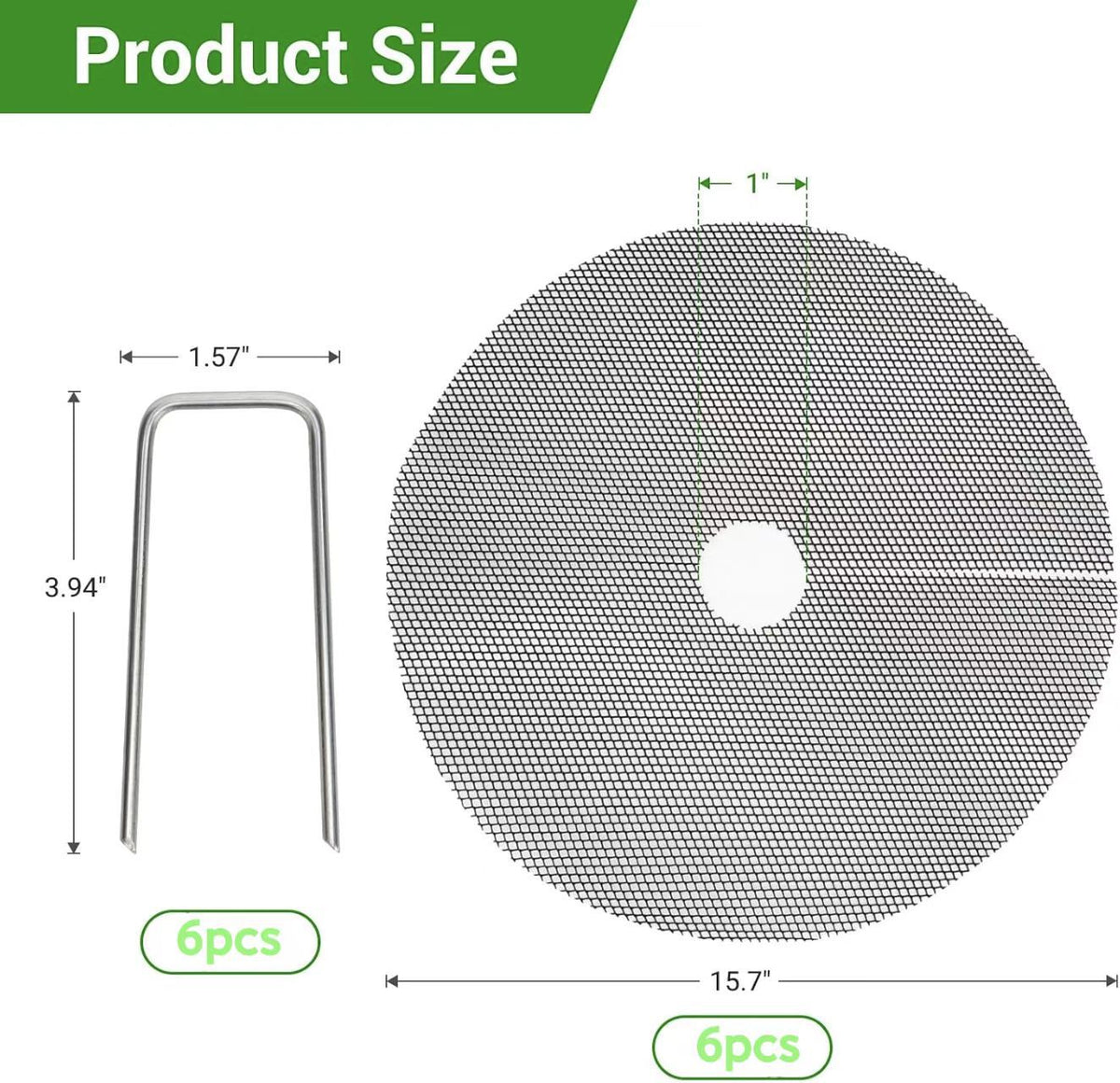 6 Pack Plant Pot Grids 15.7 Inch Flower Pot Soil Protector Cat Dog Pet Proof Cover for Australian Homes Indoor Outdoor Gardening Soil Guard