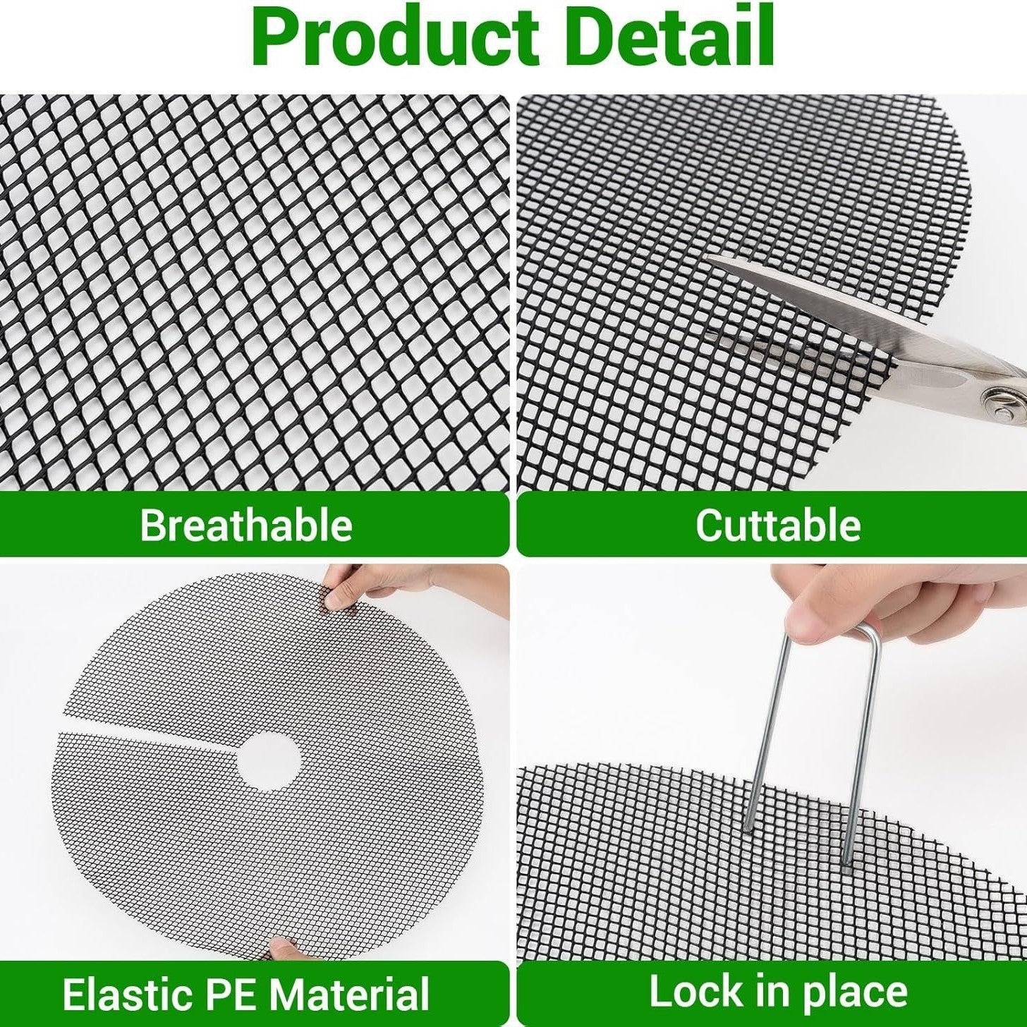 6 Pack Plant Pot Grids 15.7 Inch Flower Pot Soil Protector Cat Dog Pet Proof Cover for Australian Homes Indoor Outdoor Gardening Soil Guard