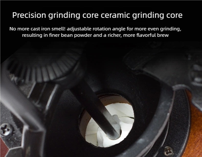 Manual Coffee Bean Grinder(brown)