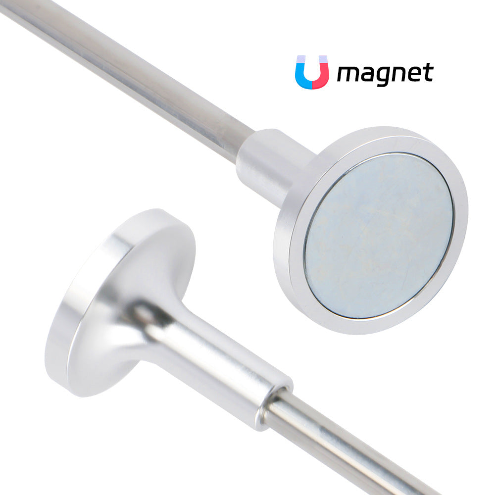 Black Adjustable Magnetic Golf Club Face Alignment and Swing Trainer