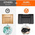 Black Adjustable Cutlery Tray (33-57cm)