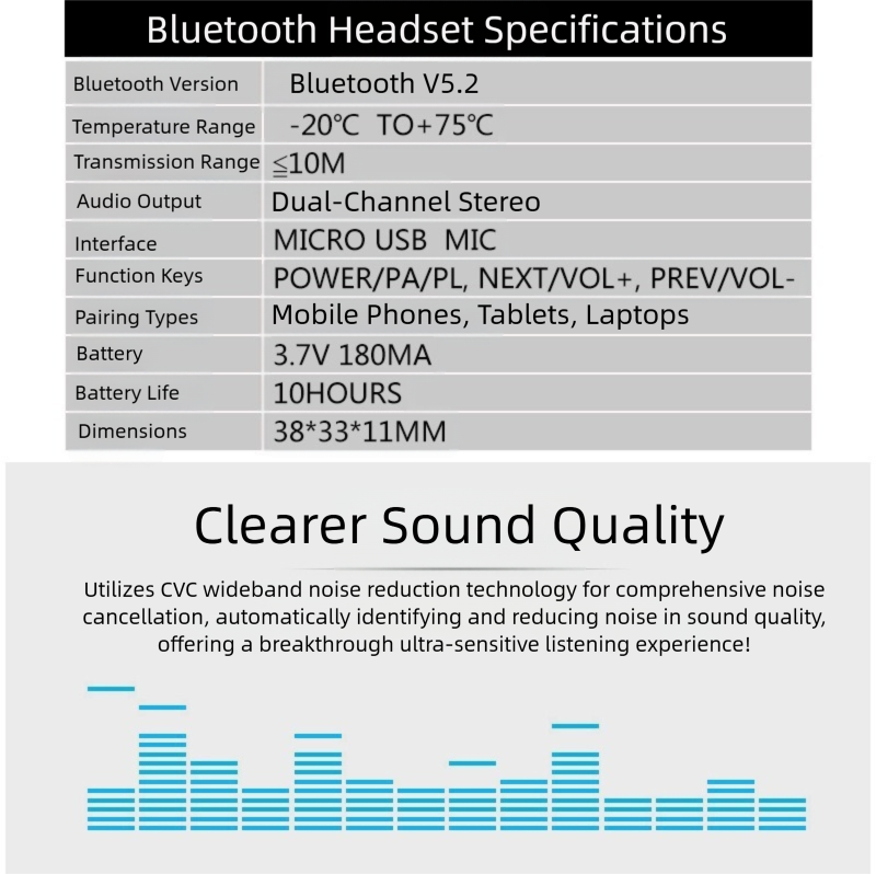 Blue Sports Headband with Removable Bluetooth Speakers