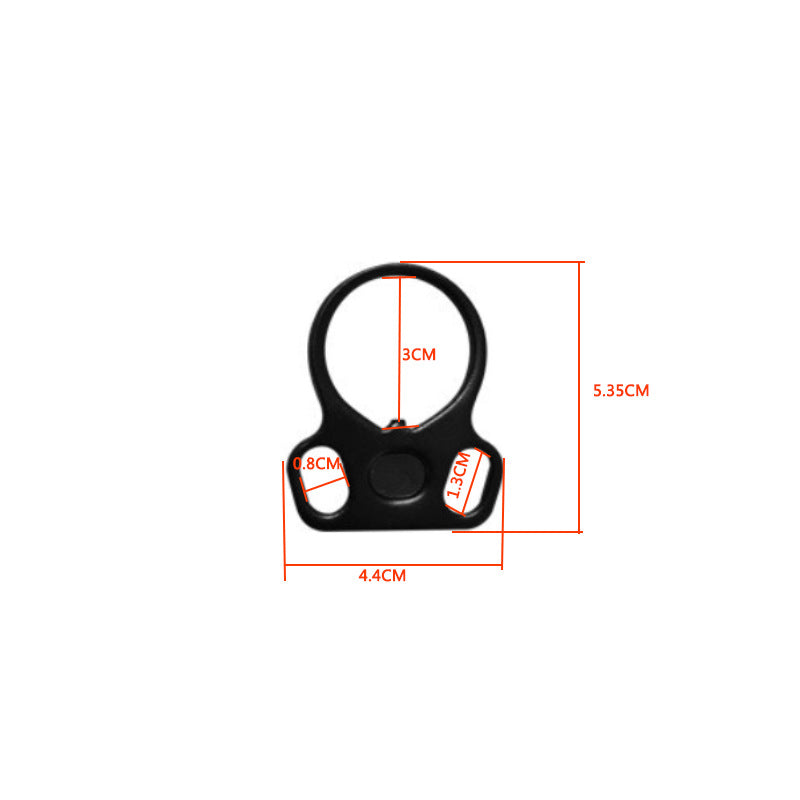 Khaki Quick-Adjust MS4 Tactical Sling System - Single/Two-Point Conversion Kit for Outdoor Gear