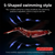 5-Pack 2" Lifelike Jointed Swimbaits for Crappie Bass Trout, , Swimbait for Relax Family Fishing