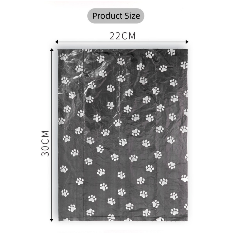 150-Count Biodegradable Dog Poop Bags with Bone Dispenser - Extra Thick Leak-Proof Pet Supplies