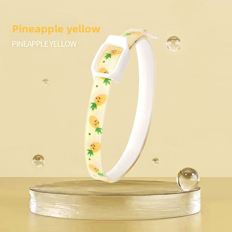 2-Pcs Yellow Pet Insect Repellent Collar with Plant-Based Essential Oils – Adjustable, Water-Washable &amp; Safe for Dogs and Cats(52cm)