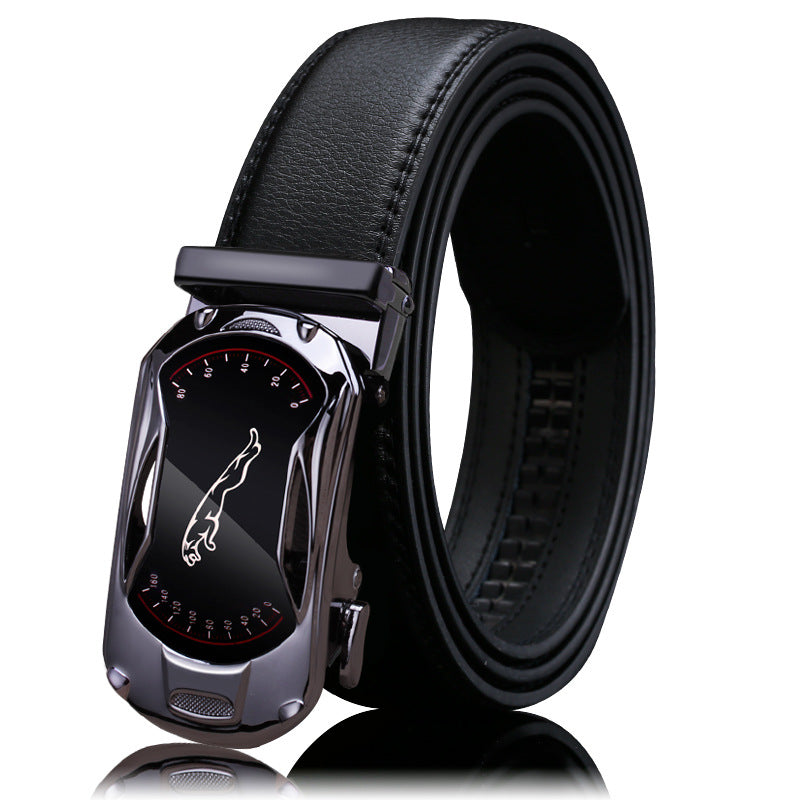 Valentine's Day Gift - Premium Men's Genuine Leather Automatic Buckle Belt - Business &amp; Casual(Style 5)
