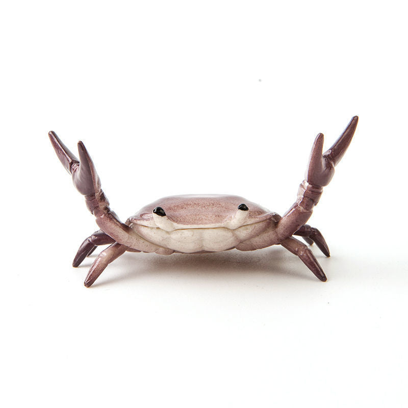 3-Pack Brown Creative Crab Pen Holders - Cute Desk Organizer &amp; Phone Stand - Novelty Office Decor &amp; Gift Idea