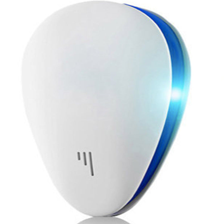 2-PCS White Ultrasonic Pest Repeller - Smart Frequency Electronic Device for Mosquitoes, Rodents & Insects