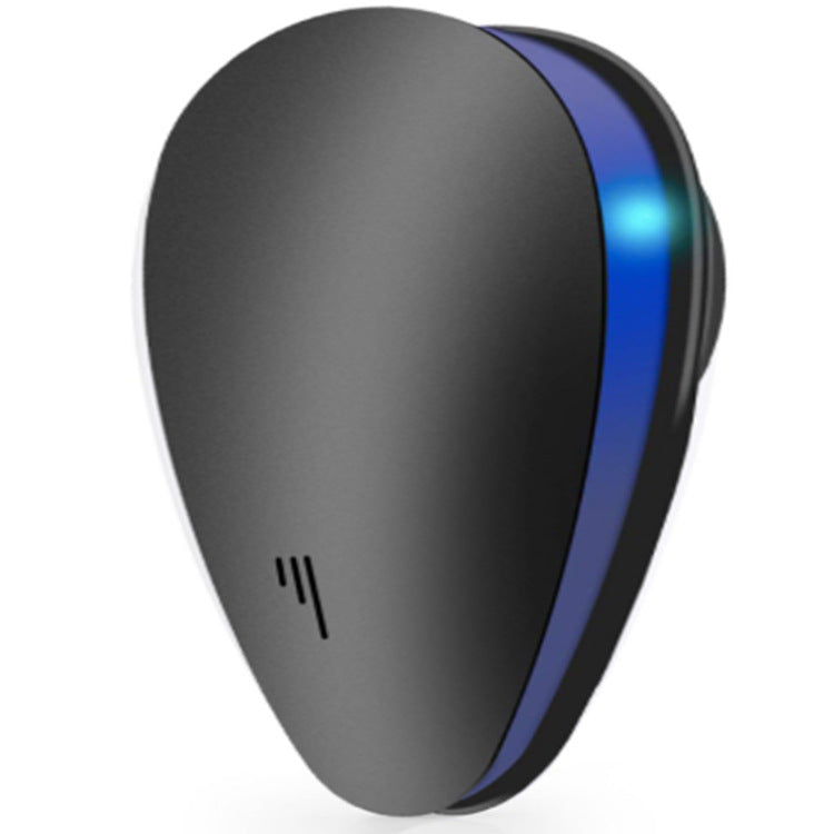 2-PCS Black Ultrasonic Pest Repeller - Smart Frequency Electronic Device for Mosquitoes, Rodents &amp; Insects