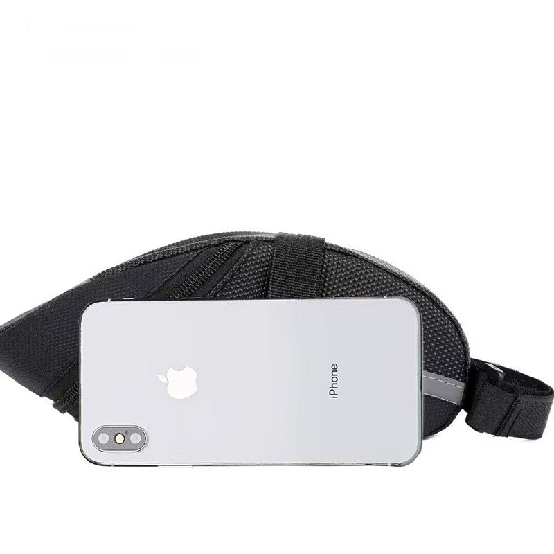 Red Water Resistant Bicycle Saddle Bag Under Seat Wedge Pack with Reflective Strip and Quick Release Strap for MTB Road Bikes