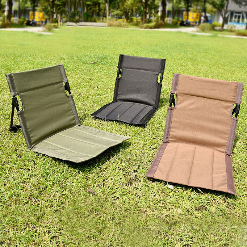 Brown Portable Folding Beach Lounger Chair with 600D Oxford Fabric and Aluminum Frame – Lightweight Outdoor Garden Camping Chair in Australia