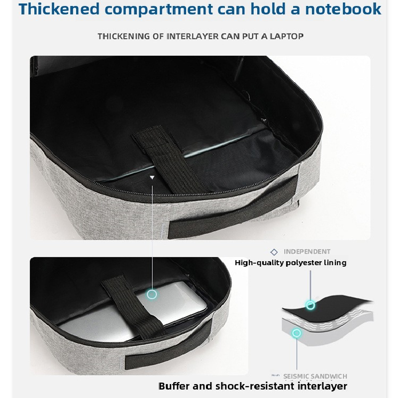 Red 3 Piece Mens Backpack Set with Sling Bag and Pouch USB Charging Port Large Capacity Laptop Daypack Water Resistant Business Travel School Bag