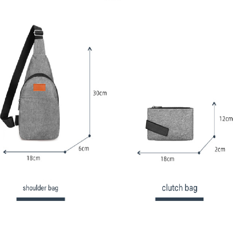 Red 3 Piece Mens Backpack Set with Sling Bag and Pouch USB Charging Port Large Capacity Laptop Daypack Water Resistant Business Travel School Bag