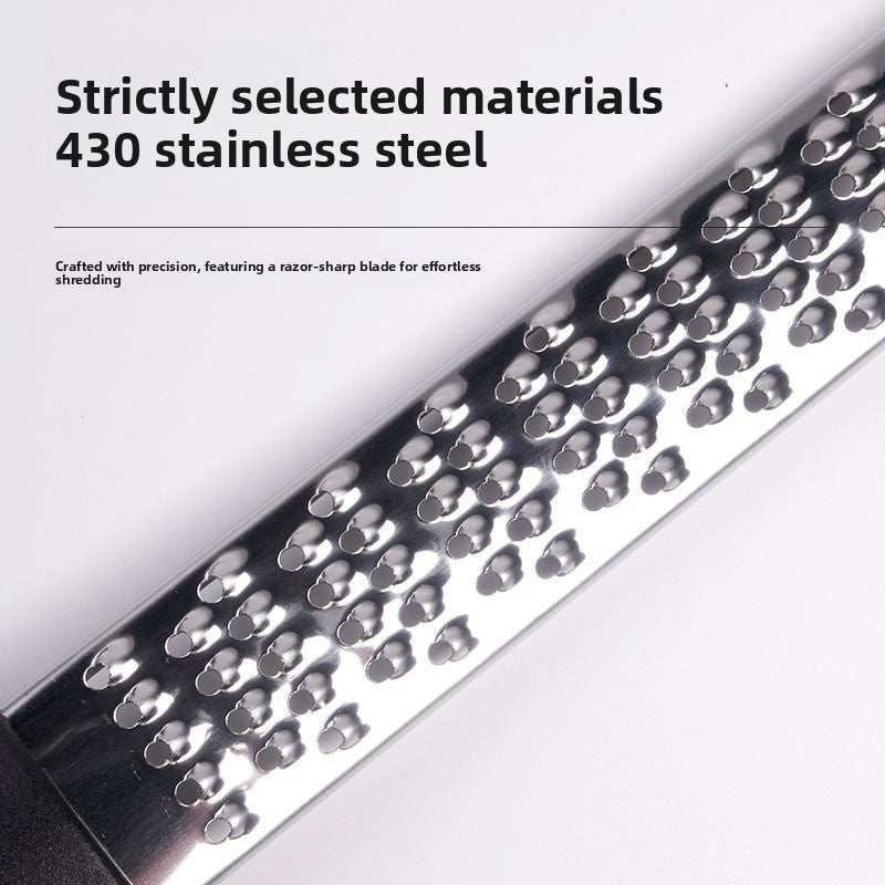 3-PCS Yellow Stainless Steel Lemon Zester and Cheese Grater 32cm Long Multi-functional Kitchen Grater for Citrus Ginger and Chocolate Australian Home Cooking