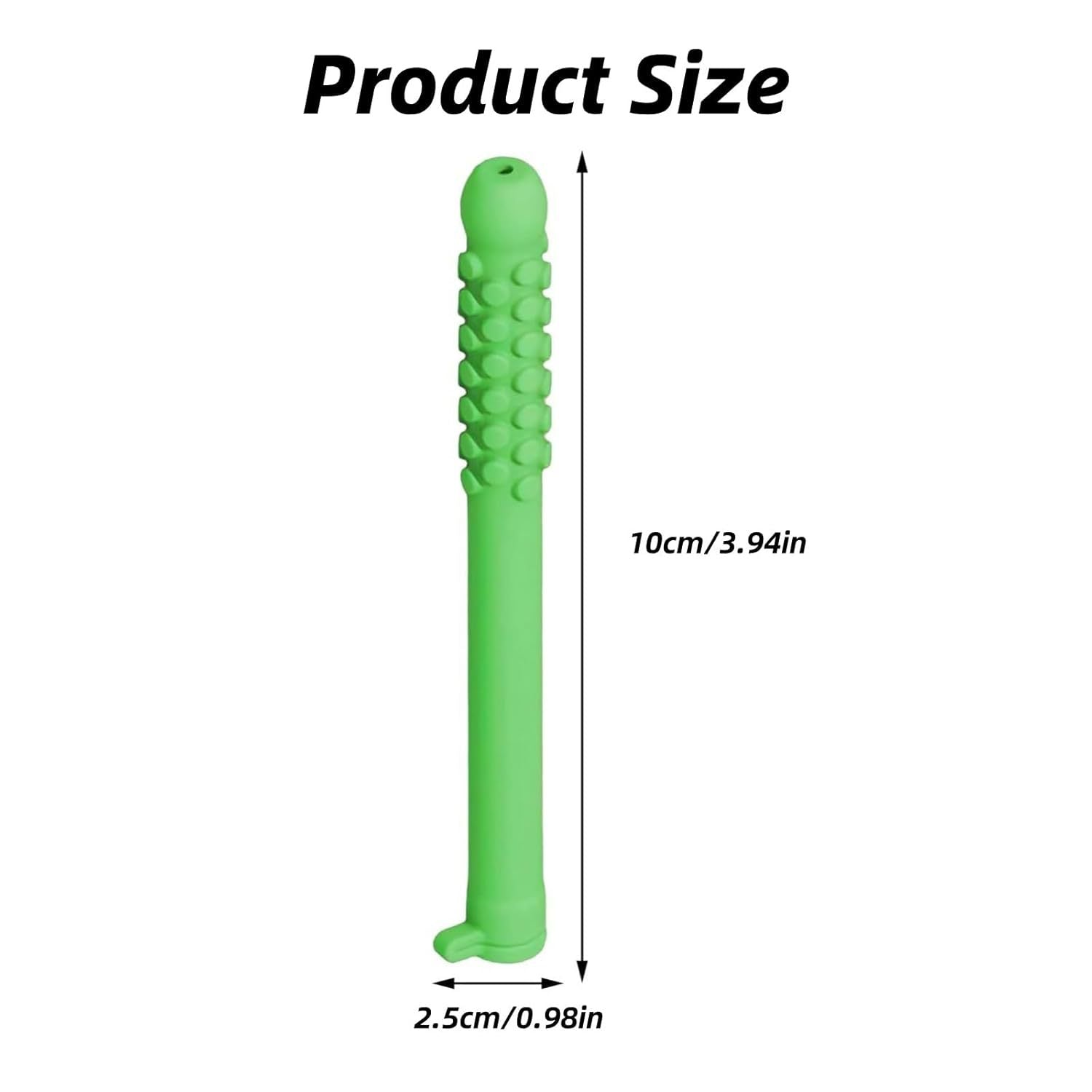 5 Pack Strawberry Flavoured Air Breathing Stick Food Grade Silicone Oral Fixation Tool for Habit Replacement & Stress Relief Pink