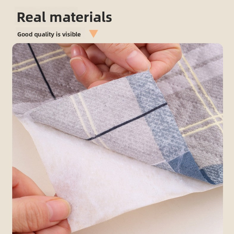 Washable Incontinence Bed Pad 115x200cm Reusable Waterproof Mattress Protector with Non-Slip Backing 4-Layer Absorbent Underpad for Elderly and Adults Medium blue