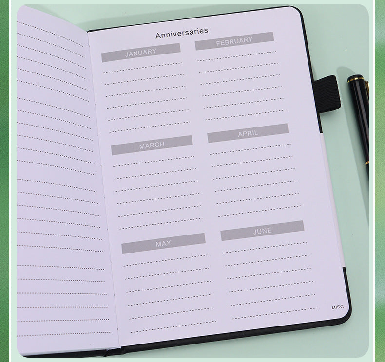 Rose Gold Password Book with Alphabetical Tabs B6 Hardcover Internet Address Logbook & Password Organizer with Pen Loop Elastic Band and Inner Pocket