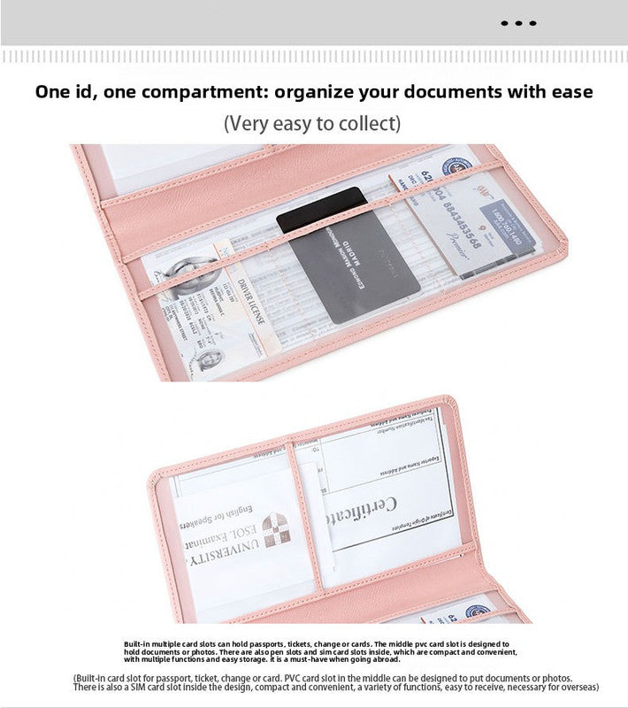 Car Registration and Insurance Holder Gold Glitter - Luxury Bling Vehicle Document Wallet - Slim Glove Box Organiser for Rego Papers, Logbook & ID Cards - Sparkle PU Leather