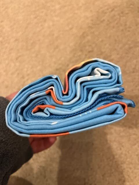 Sand Free Microfibre Beach Towel - "Hello Summer" Pool Print Quick Dry Travel Towel 70x150cm(200GSM) - Lightweight Absorbent for Beach, Swimming & Camping