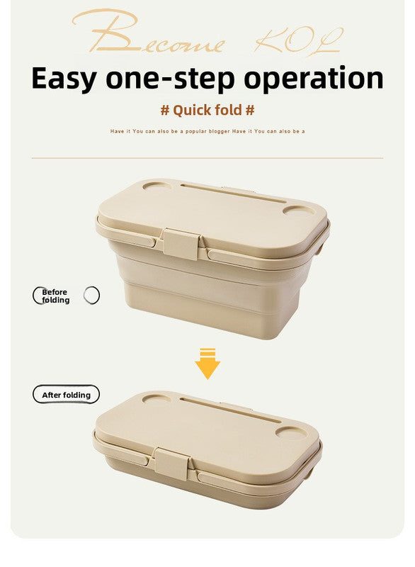 Collapsible Picnic Basket with Mini Table Lid Portable Folding Storage Crate with Cup Holders and Phone Stand Multi-Functional Outdoor Camping Sink Basin Grey