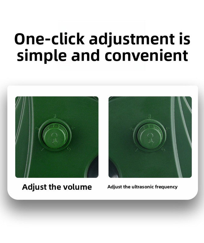 Solar Ultrasonic Animal Repeller - Owl Design with 14 LED Flashing Lights - Outdoor Motion Sensor Deterrent for Birds, Cats, Dogs & Rodents - 5 Adjustable Modes with USB Charging