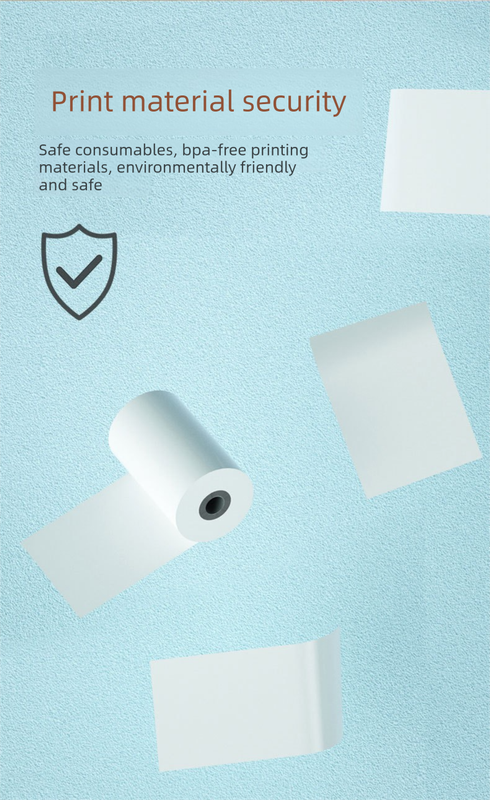 Kids Instant Print Camera with 32GB SD Card & 3 Paper Rolls - Retro Thermal Digital Camera & Video Recorder - 1080P Dual Lens Selfie Toy Gift - Blue