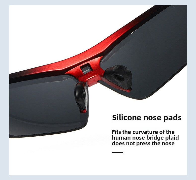 3 PCS Outdoor Cycling Sunglasses Sports Glasses Set Night Vision Yellow Brown Grey Lenses Running Fishing Driving UV Protection Unisex