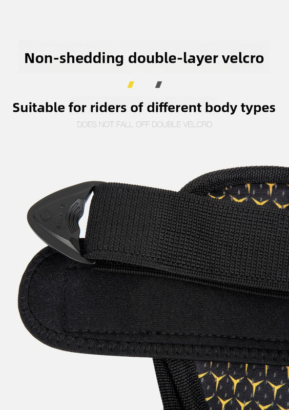 SULAITE CE Level 1 Certified 4 Piece Motorcycle Protective Gear Set Silver Knee Pads and Elbow Guards Long Shin Armour Quick Release for Motocross Dirt Bike