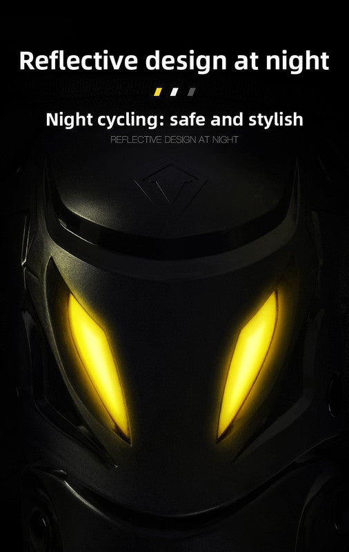 SULAITE CE Level 1 Certified 4 Piece Motorcycle Protective Gear Set Silver Knee Pads and Elbow Guards Long Shin Armour Quick Release for Motocross Dirt Bike