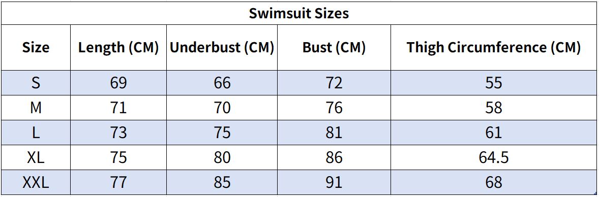 L Size Blue Print Women's Sexy One-Piece Swimsuit Set With Matching Long Dress  - European/American Style Bikini with Built-in Pads