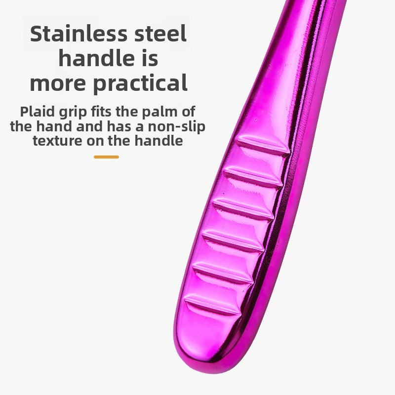 2-Pack Stainless Steel Foot Planer and Callus Remover - Professional Pedicure Tool for Dead Skin and Hard Calluses (Color Titanium)