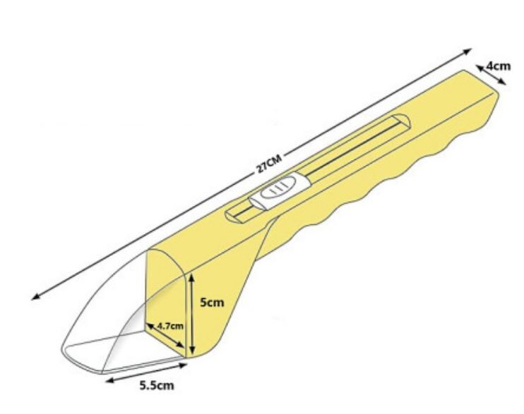 White Handheld Insect Catcher and Bug Grabber Tool - Quick and Clean Removal of Spiders, Roaches, Bees & Flying Insects