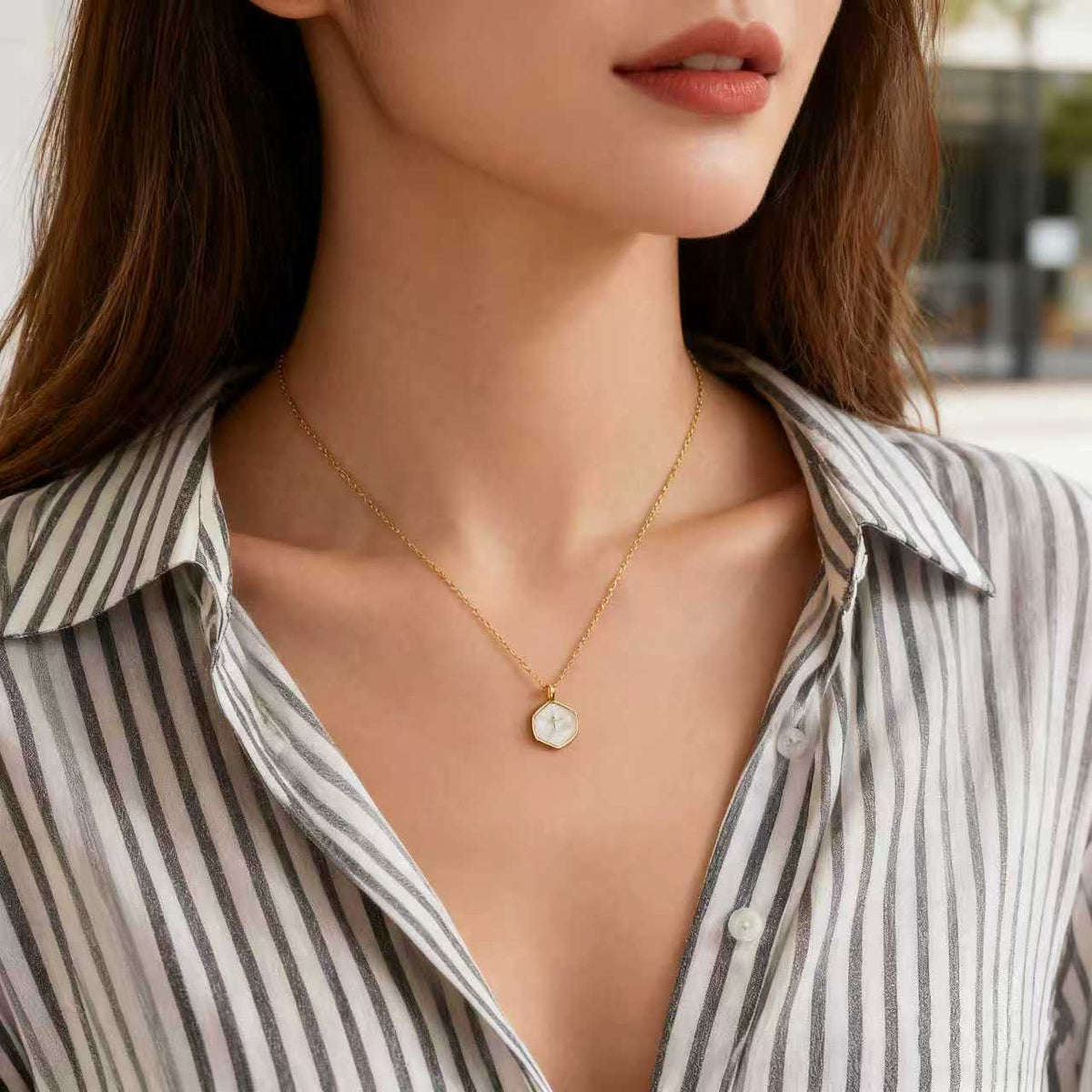 3-Pack Enamel Drip Oil Cross Necklace Set(White & Pink & Blue) - Fashionable Geometric Pendant, Niche Design, Electroplated Alloy Jewelry