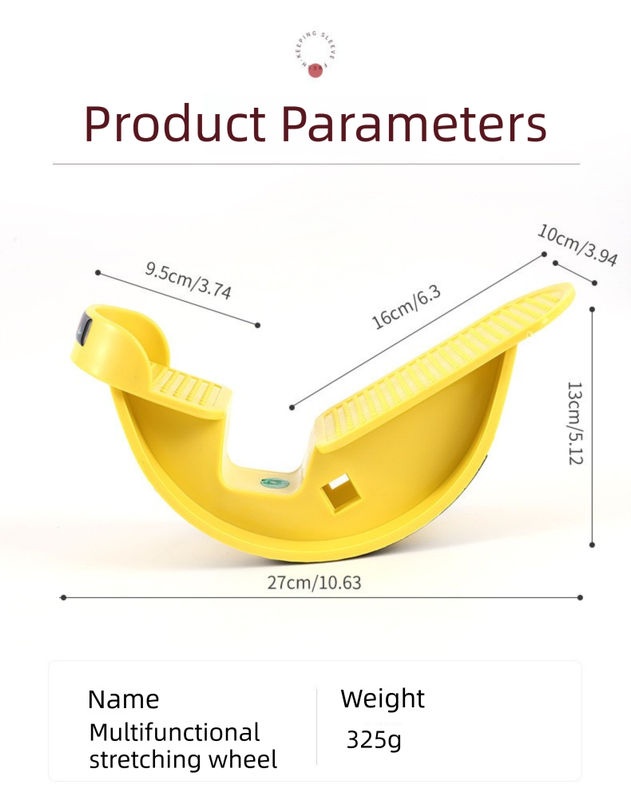 1-Pair Yellow Reinforced Calf Stretcher Slant Board - Professional Non-Slip Achilles Tendon & Hamstring Stretcher for Physical Therapy, Yoga & Fitness