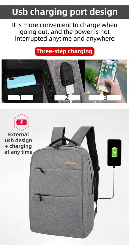 Red 3-PCS Multi-Functional & Lightweight Backpacks Set for Students - Large Capacity Durable Travel Daypack with USB Charging Port, Fit in 14-Inch Laptop Bag