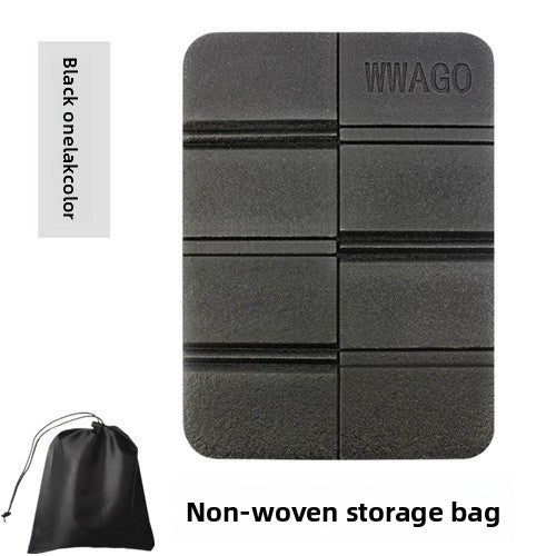 5 Pack Black Portable Folding Foam Seat Pads Waterproof Damp Proof Mats for Park Camping Beach Hiking Australian Outdoor Activities