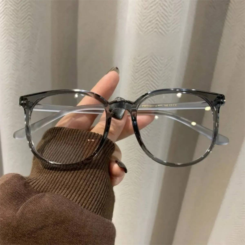 3 Pack Grey Women's Blue Light Blocking Glasses Non-Prescription 0 Degree Large Frame Lightweight Eyewear for Computer Gaming Office Australian Fashion