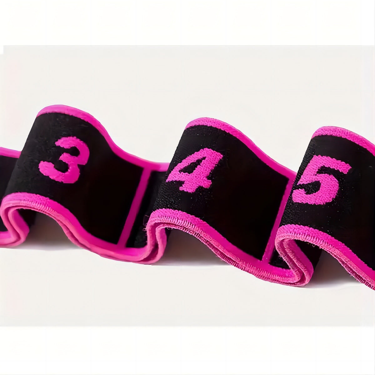 Purple 3 Pack Multi-Loop Yoga Stretching Strap with Numbered Sections 90cm Elastic Resistance Band for Dance Pilates Body Sculpting Australian Fitness Gear