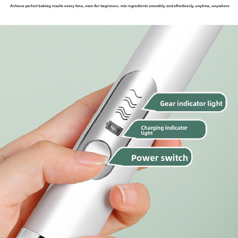 Black Rechargeable Handheld Milk Frother and Electric Whisk Set 3 Speeds with 2 Stainless Steel Heads and Storage Stand Australian Home Barista Kit