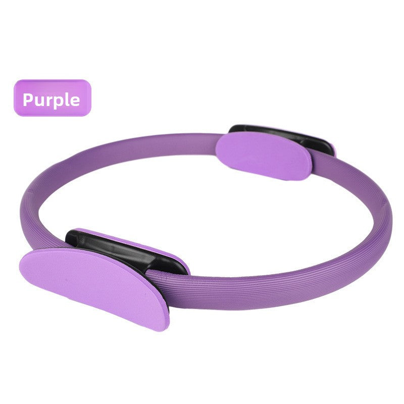 Purple Pilates Ring Exercise Tool – High-Elasticity Yoga Ring for Core Strength, Postpartum Recovery, Glute Toning &amp; Full-Body Workout (Unisex)